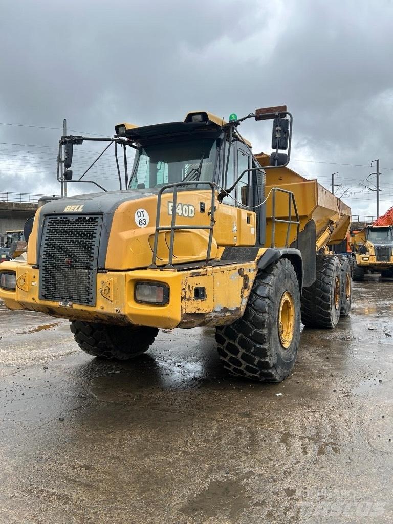 Bell B 40 D Belden kirma kaya kamyonu
