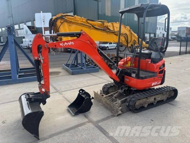 Kubota U 17-3 Mini ekskavatörler, 7 tona dek