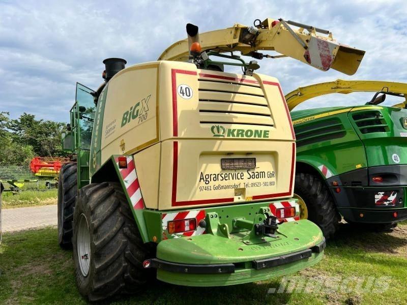 Krone Big X 700 Kendi yürür silaj makinalari