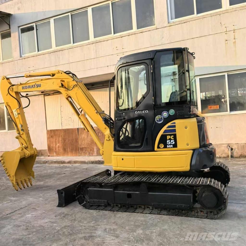 Komatsu PC 55 MR-3 Mini ekskavatörler, 7 tona dek