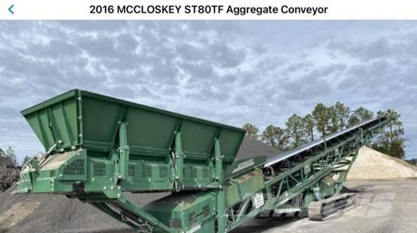 McCloskey ST80TF Elekler