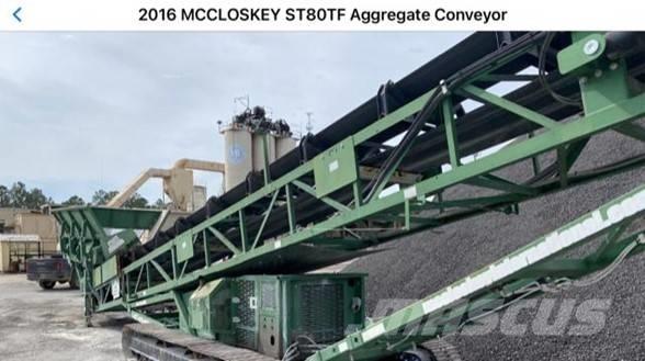 McCloskey ST80TF Elekler