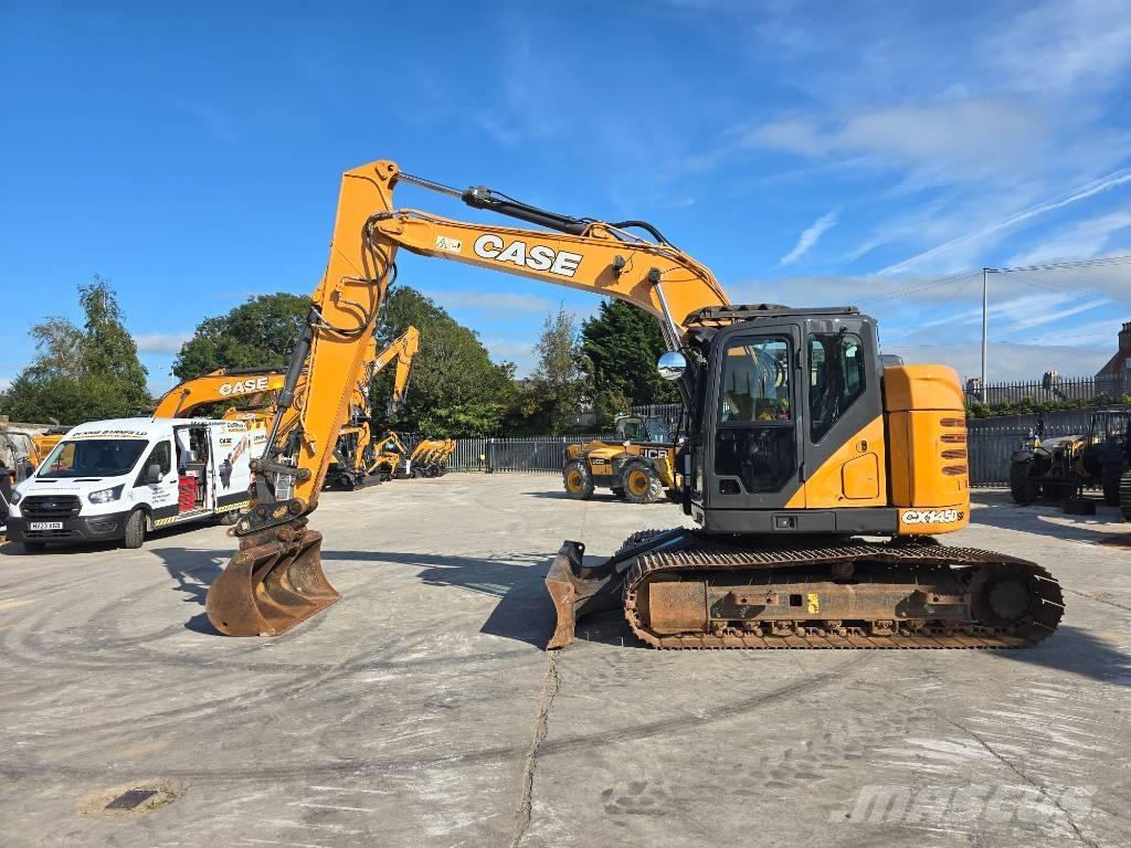 CASE CX145D (Blade) Paletli ekskavatörler