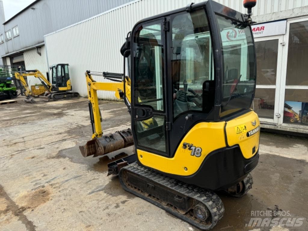 Yanmar SV18 (01441) Mini ekskavatörler, 7 tona dek