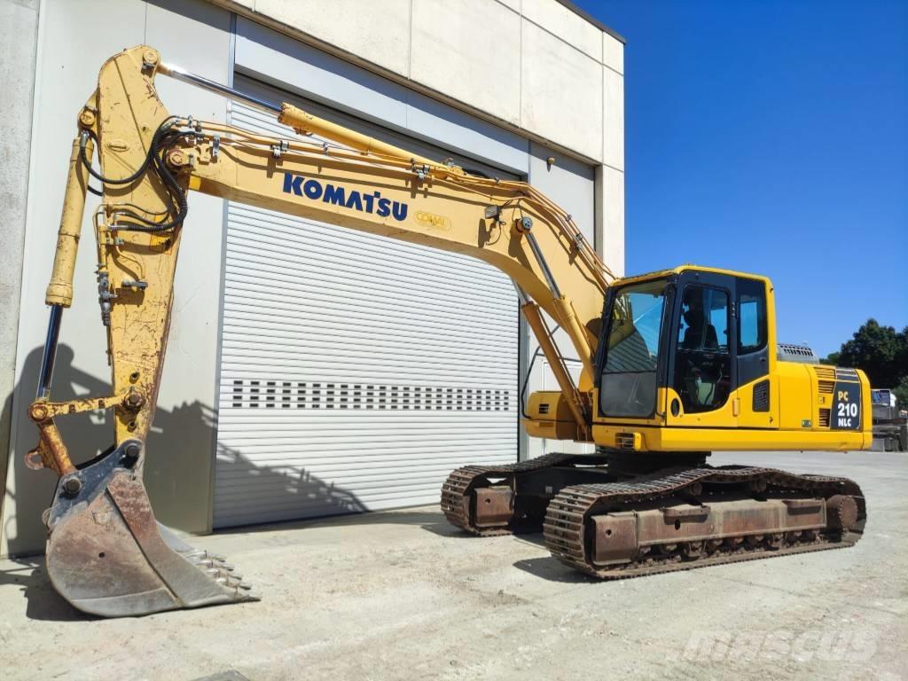 Komatsu PC 210 NLC-8 Paletli ekskavatörler