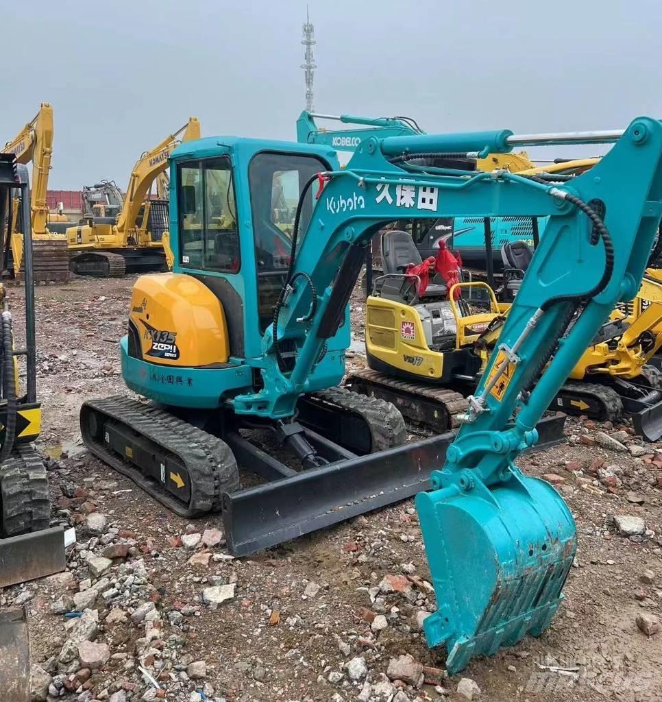 Kubota Kx135 Mini ekskavatörler, 7 tona dek