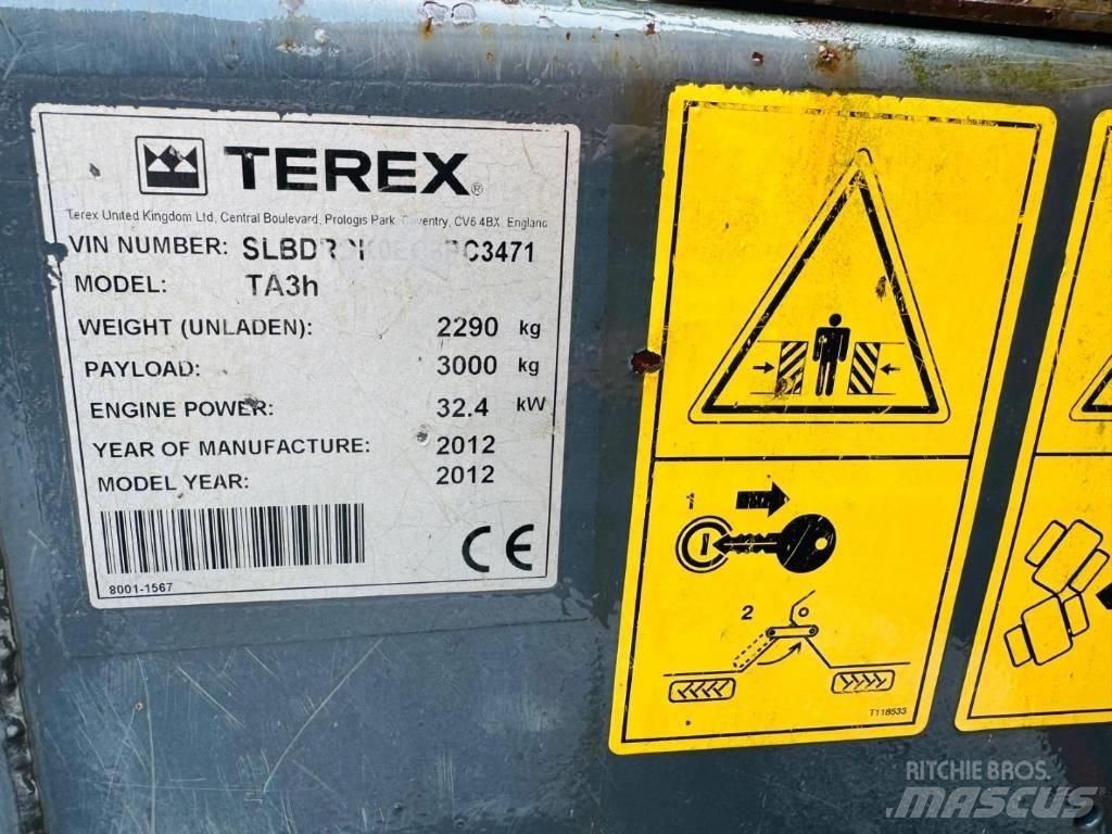 Terex TA3H Belden kirma kamyonlar