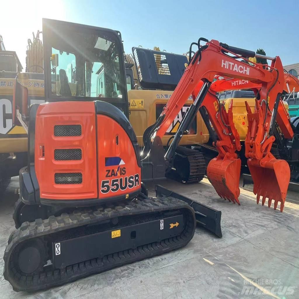 Hitachi ZX 55 USR Mini ekskavatörler, 7 tona dek