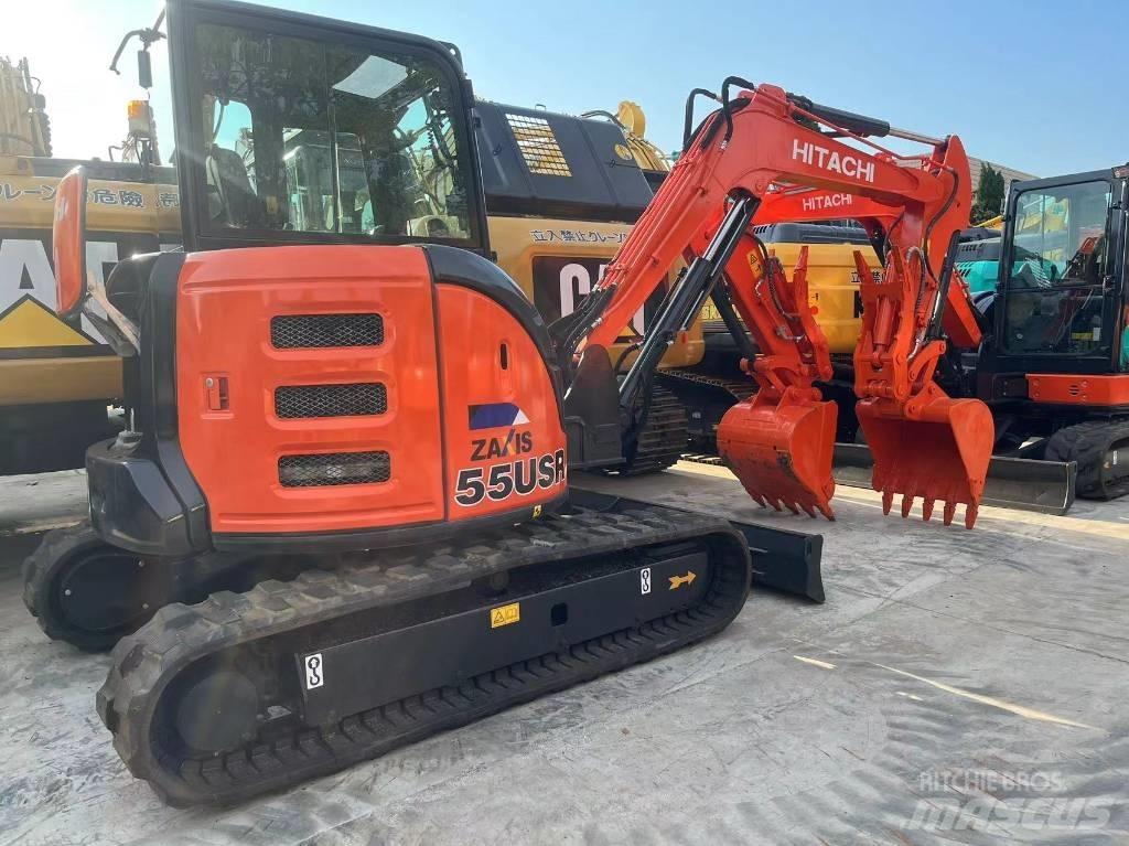 Hitachi ZX 55 USR Mini ekskavatörler, 7 tona dek