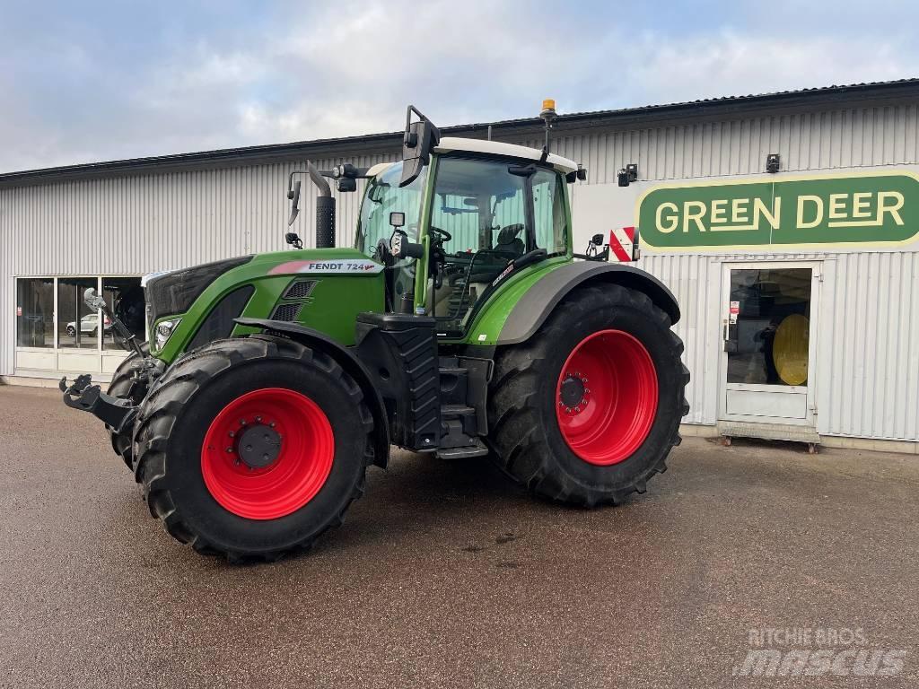 Fendt 724 Profi Plus Traktörler