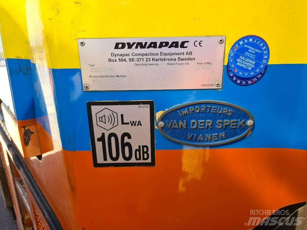 Dynapac CG233HF Çift tamburlu silindirler