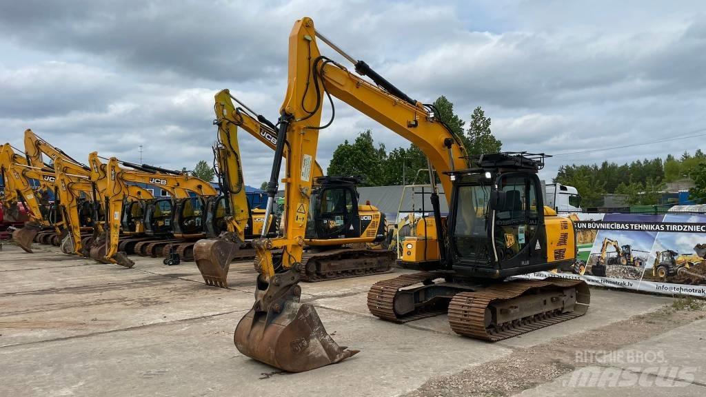 JCB JS 145 LC Paletli ekskavatörler