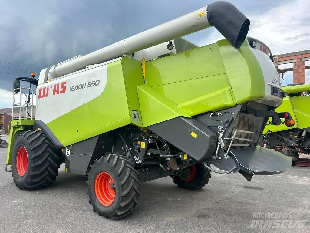 CLAAS Lexion 550 Biçerdöverler