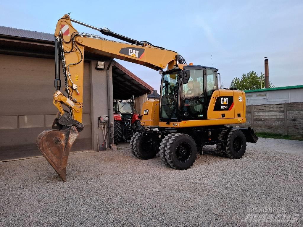 CAT 314 F Lastik tekerli ekskavatörler