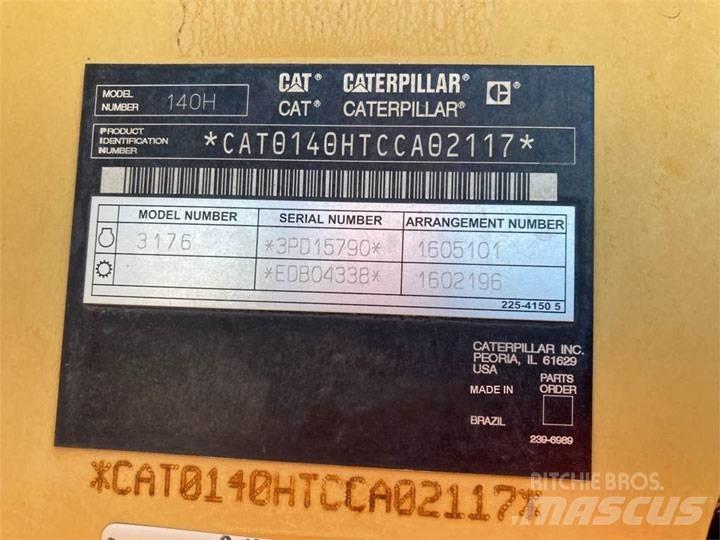 CAT 140 H Greyderler