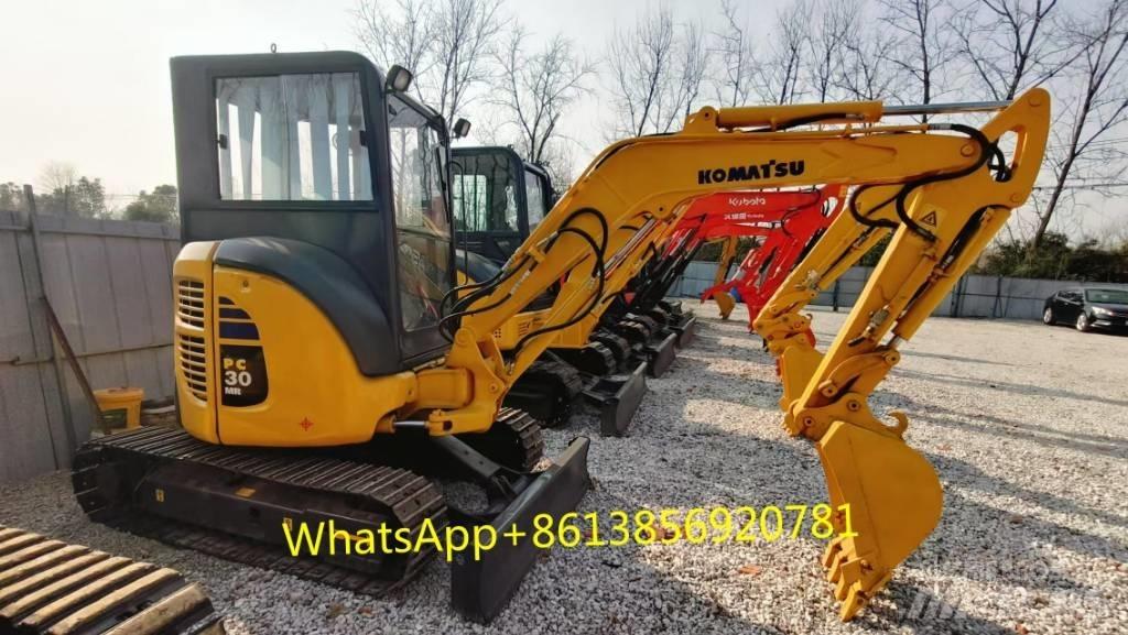 Komatsu PC 30 Mini ekskavatörler, 7 tona dek