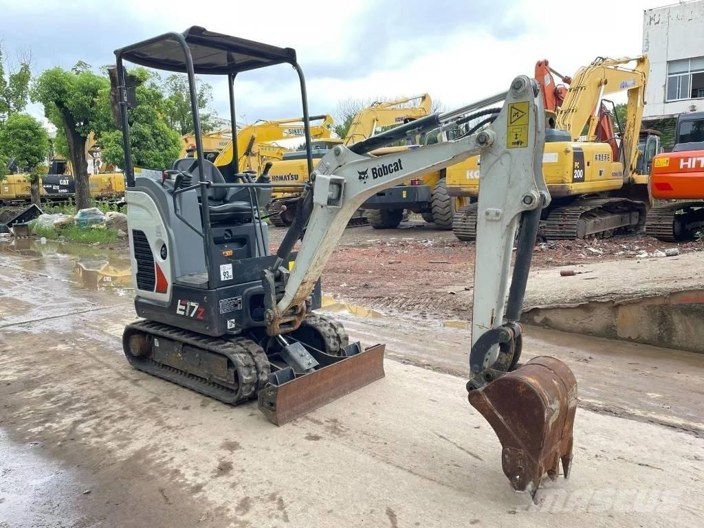 Bobcat E17Z Mini ekskavatörler, 7 tona dek
