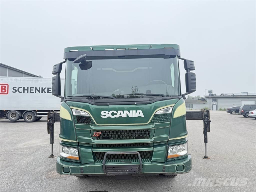 Scania P320 4x2 Araç üzeri vinçler