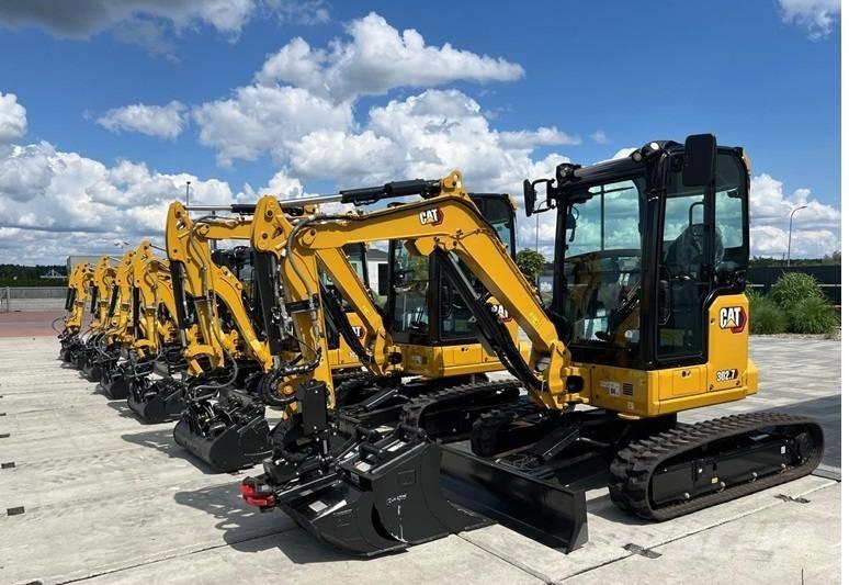 CAT 302.7 CR Mini ekskavatörler, 7 tona dek