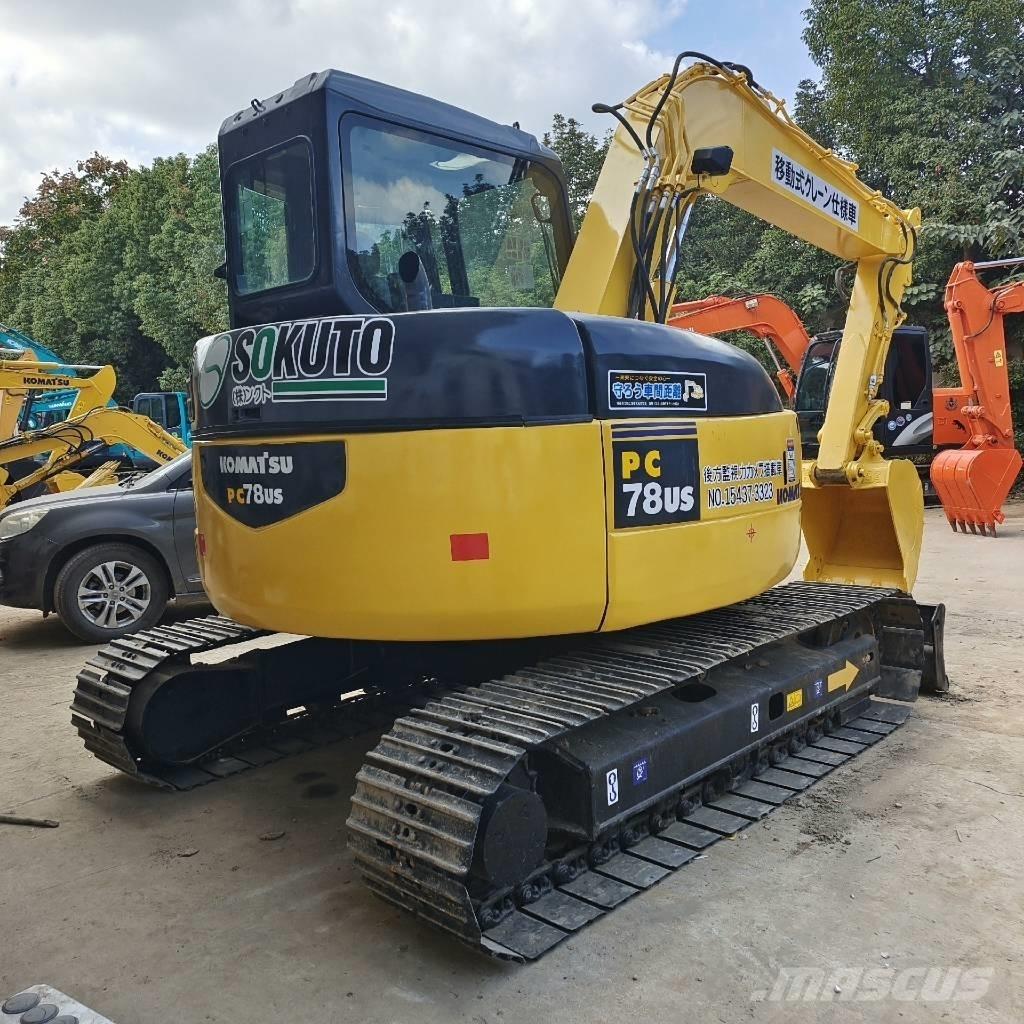 Komatsu PC 78 US Paletli ekskavatörler