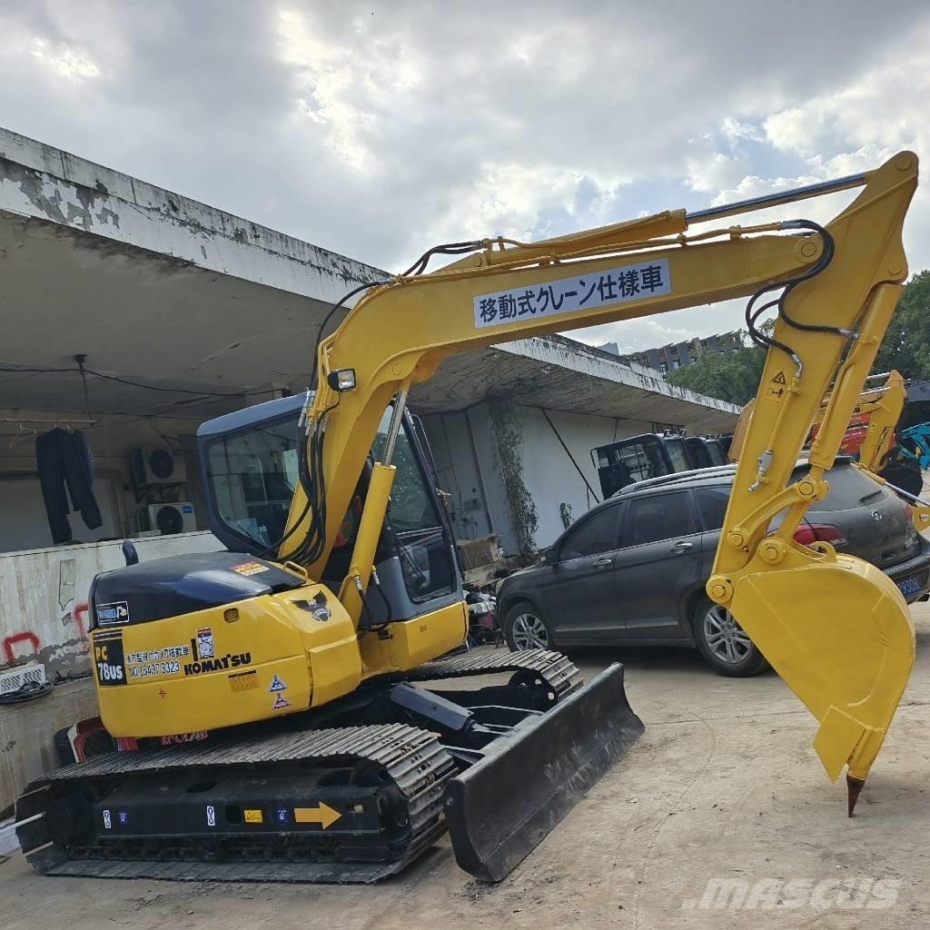 Komatsu PC 78 US Paletli ekskavatörler
