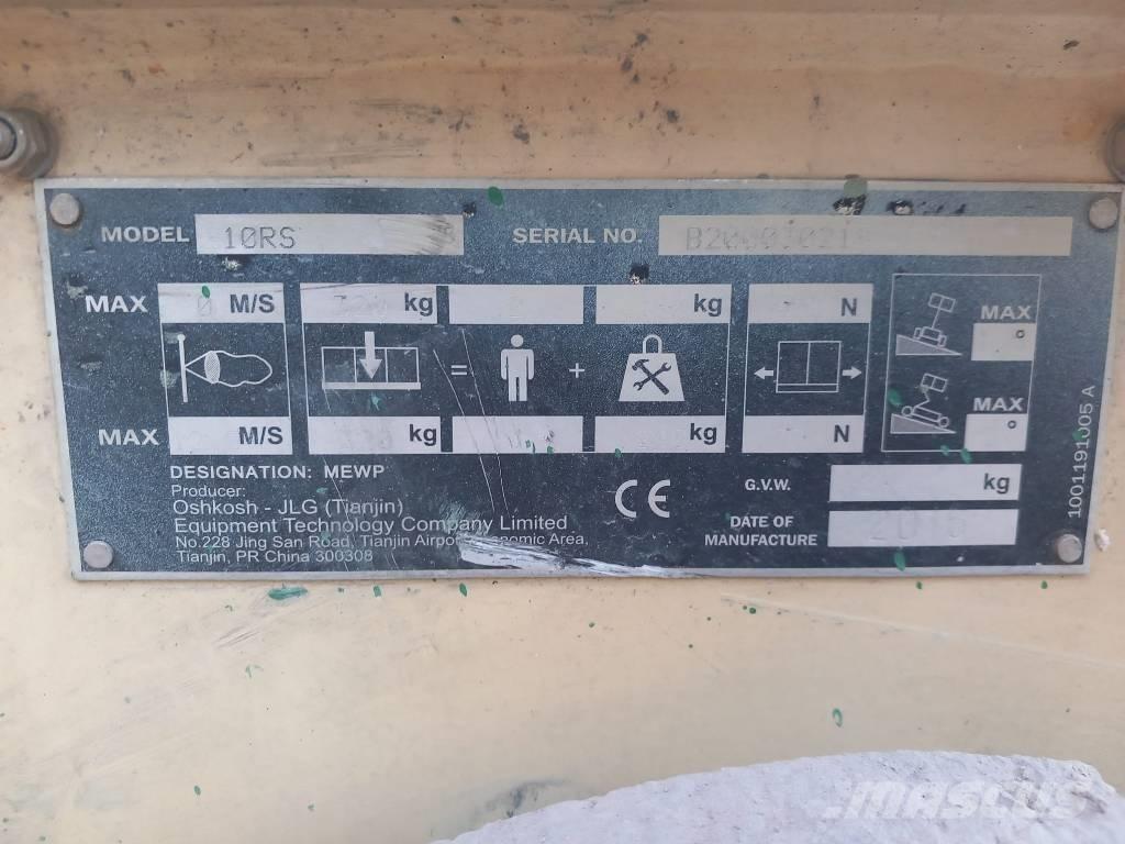 JLG 10 RS Makasli platformlar