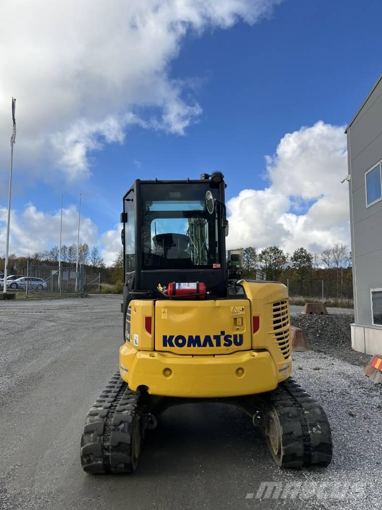 Komatsu PC55 MR-5E0 Mini ekskavatörler, 7 tona dek