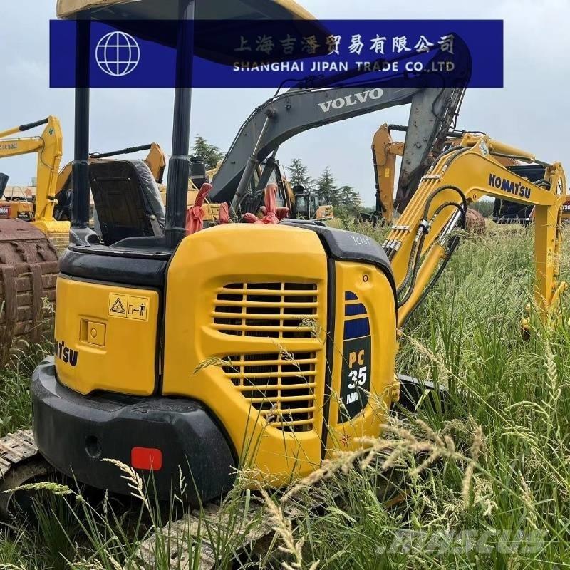 Komatsu PC 35 MR Paletli ekskavatörler