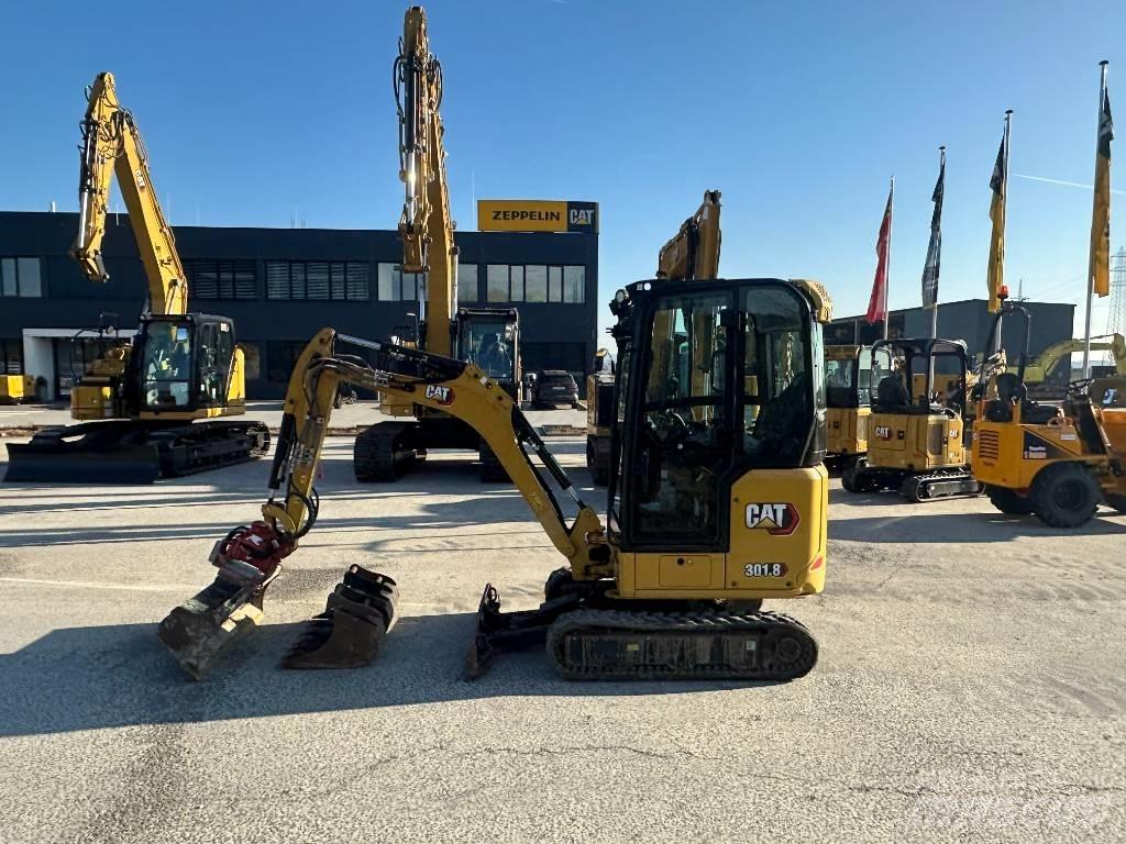 CAT 301.8 Mini ekskavatörler, 7 tona dek