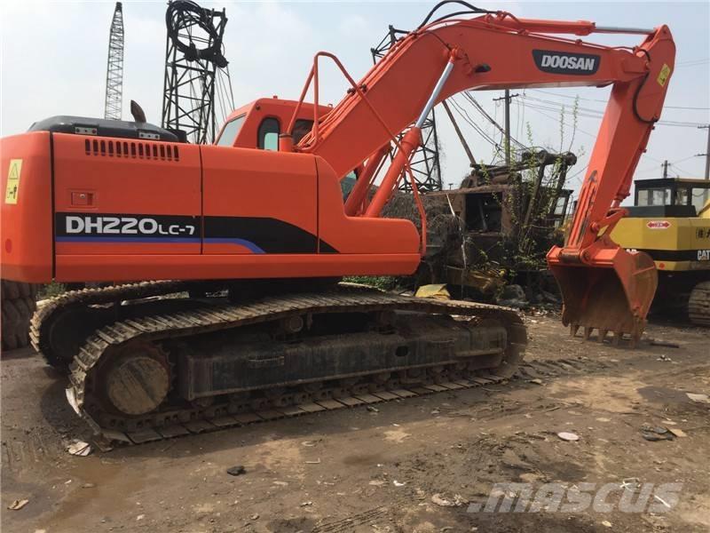 Doosan dh220lc-7 Paletli ekskavatörler
