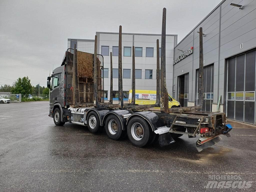 Scania R-serie Tomruk kamyonlari