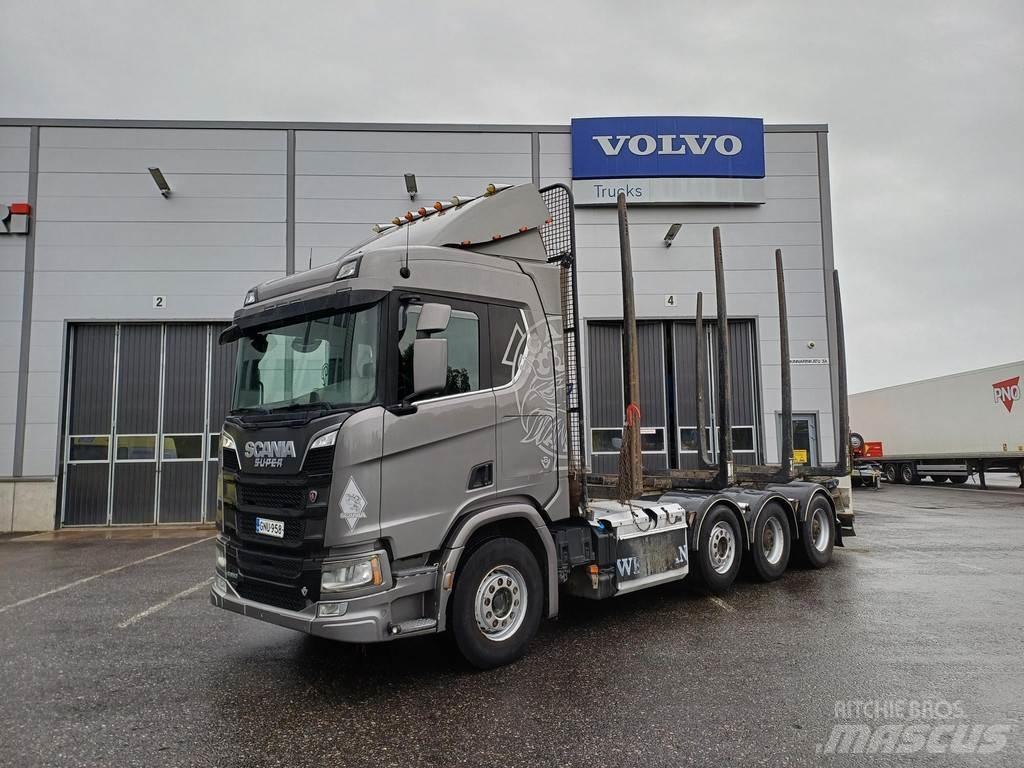 Scania R-serie Tomruk kamyonlari