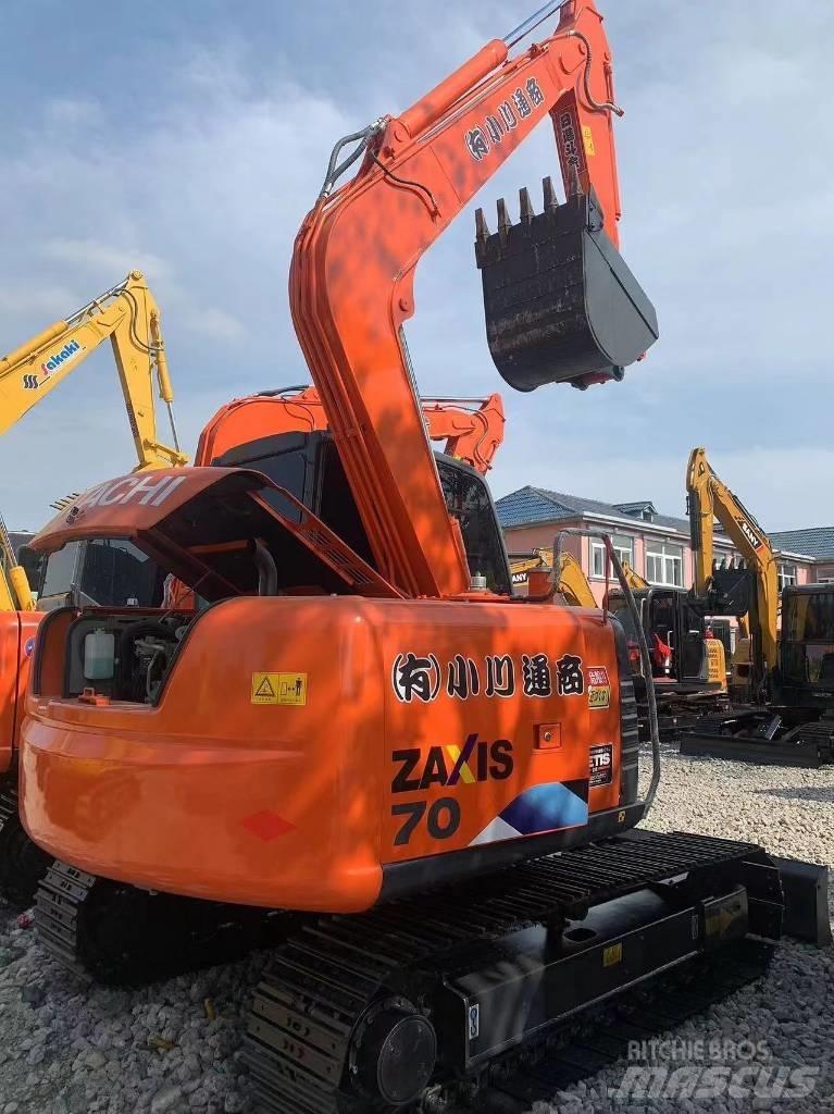 Hitachi Zaxis 70 Mini ekskavatörler, 7 tona dek