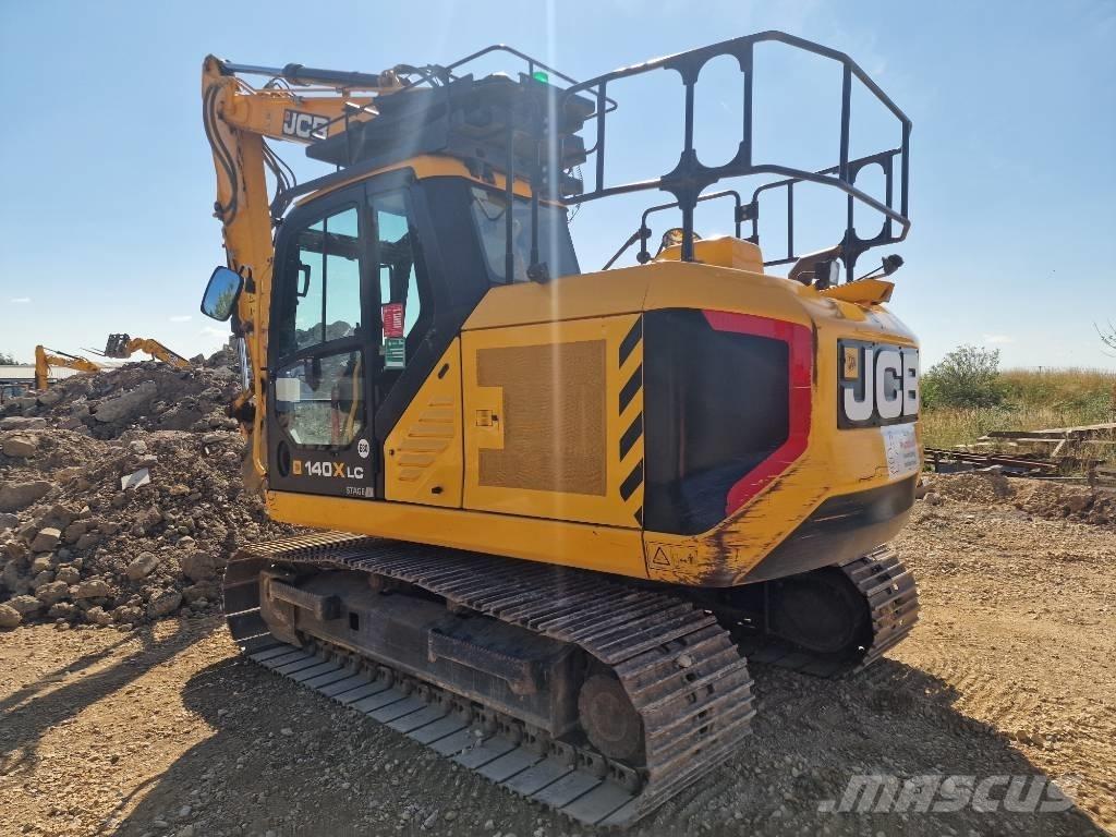 JCB 140 X Paletli ekskavatörler