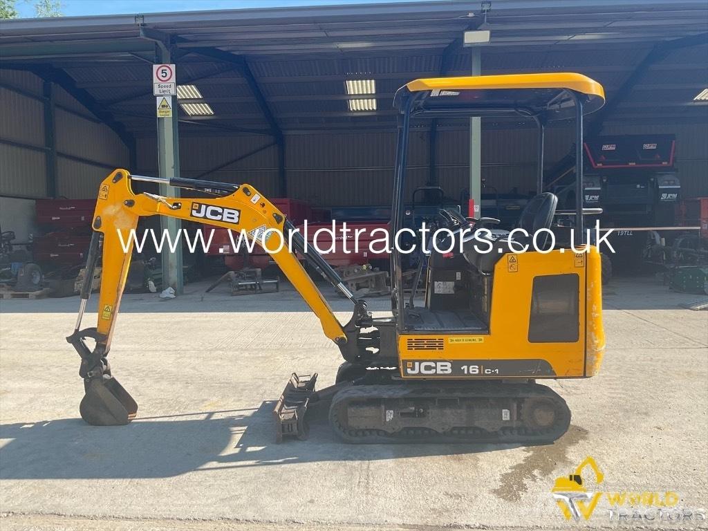 JCB 16 C-1 Mini ekskavatörler, 7 tona dek