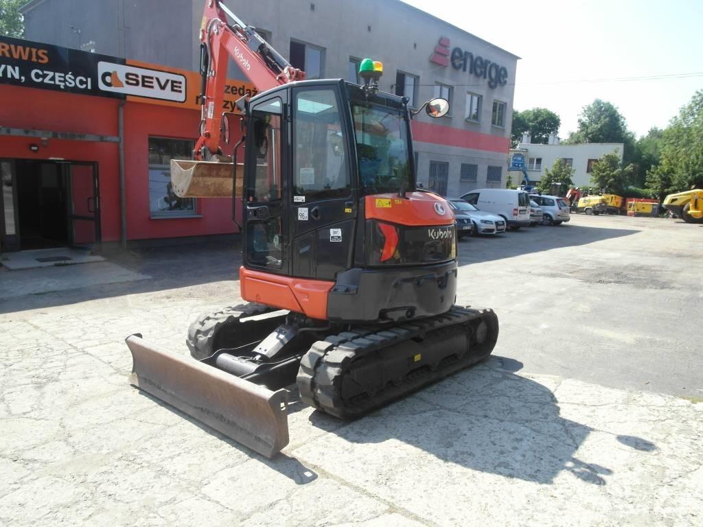 Kubota U50-5 Mini ekskavatörler, 7 tona dek