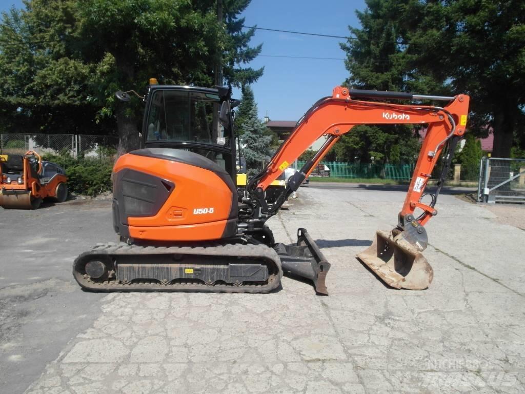 Kubota U50-5 Mini ekskavatörler, 7 tona dek