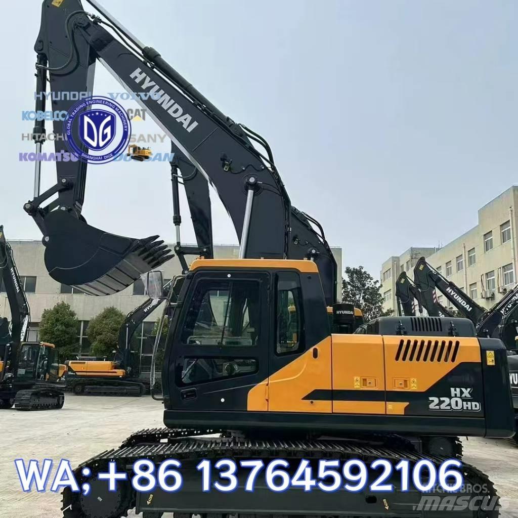 Hyundai HX 220 Paletli ekskavatörler