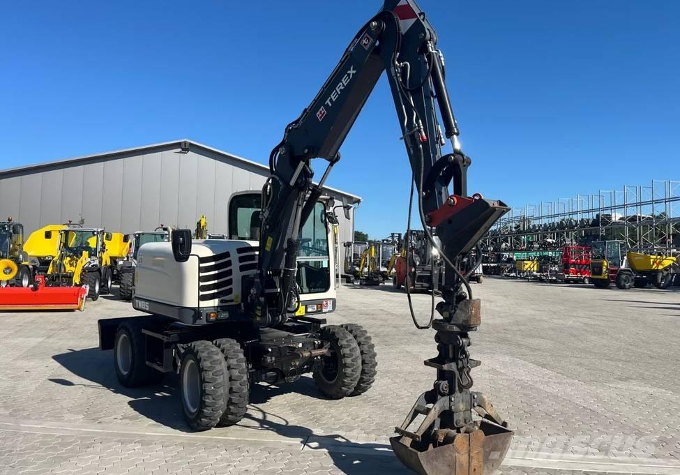 Terex TW 85 Lastik tekerli ekskavatörler