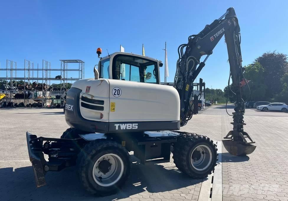 Terex TW 85 Lastik tekerli ekskavatörler