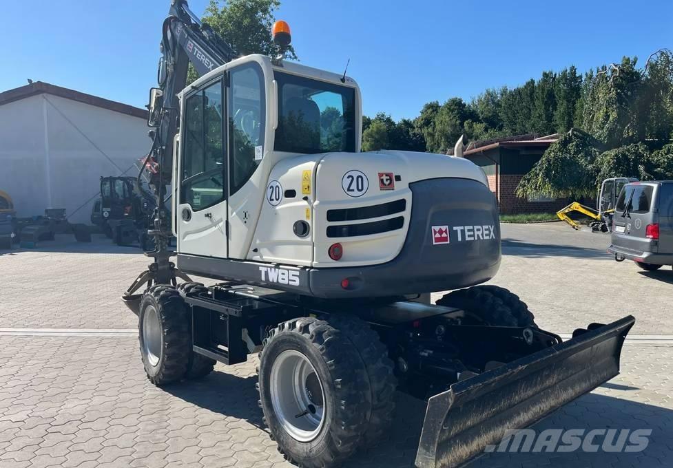 Terex TW 85 Lastik tekerli ekskavatörler