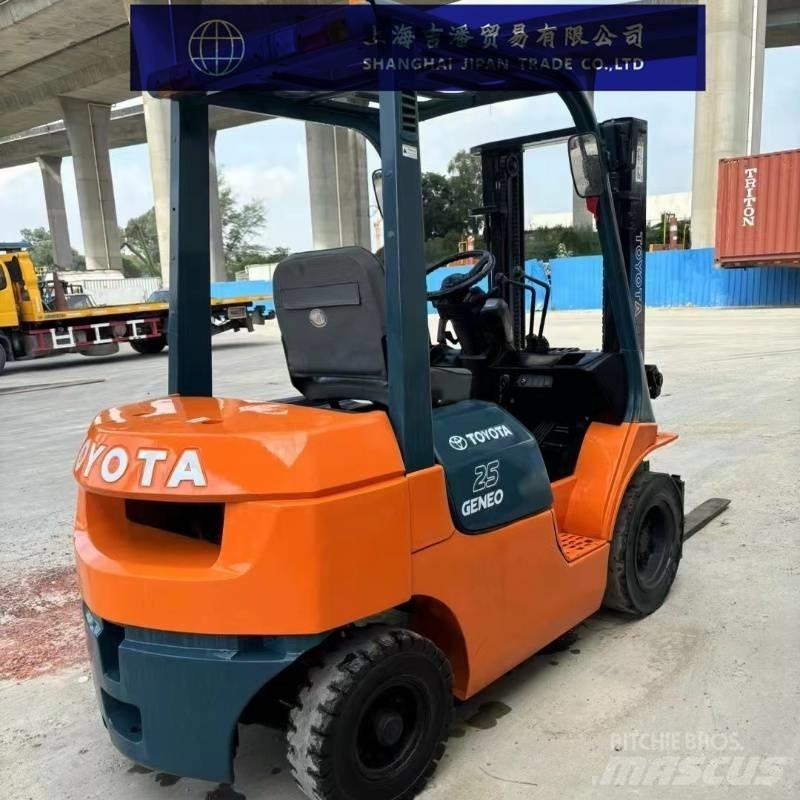 Toyota 25 Dizel forkliftler