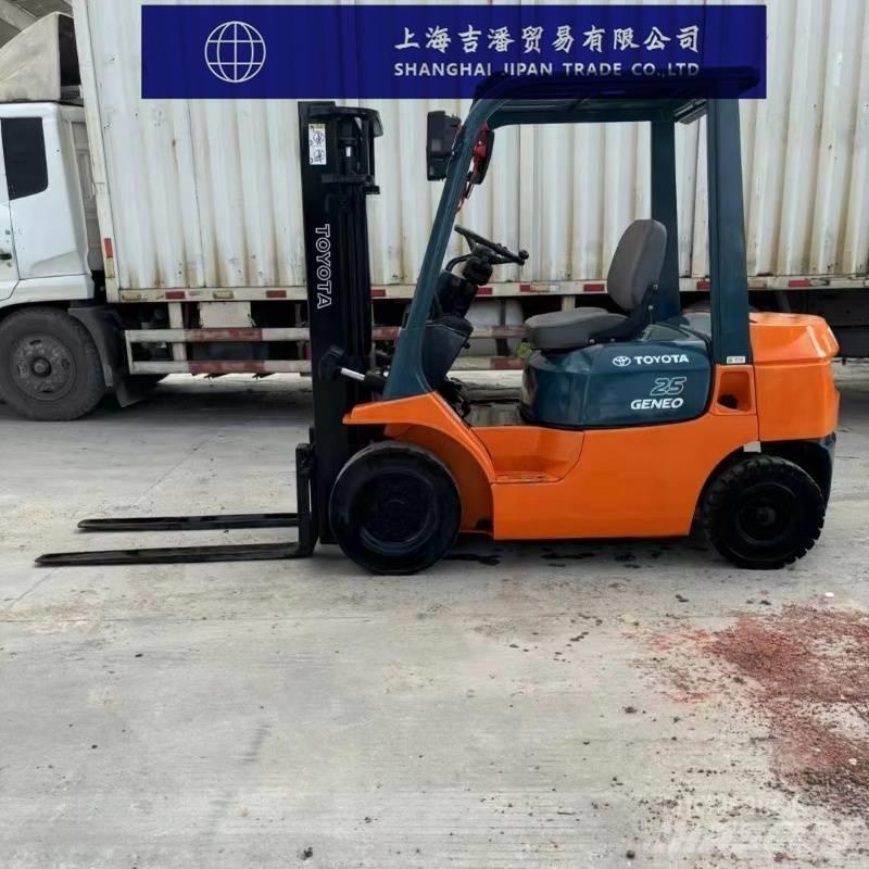 Toyota 25 Dizel forkliftler