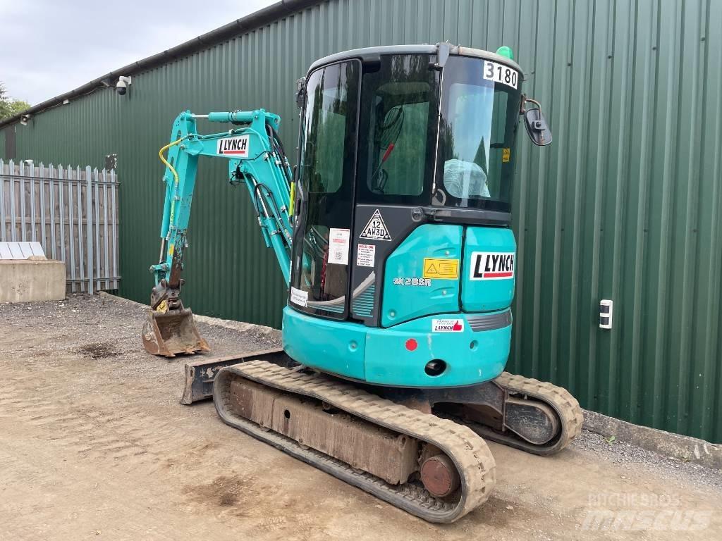 Kobelco SK 28 Mini ekskavatörler, 7 tona dek