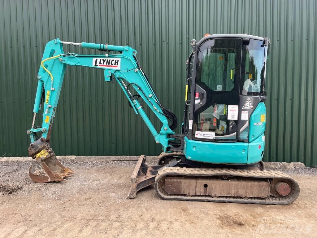 Kobelco SK 28 Mini ekskavatörler, 7 tona dek
