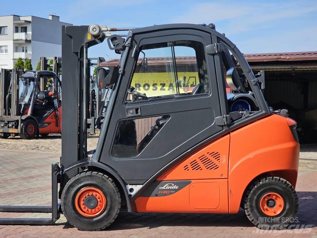 Linde H30T-02 LPG'li forkliftler