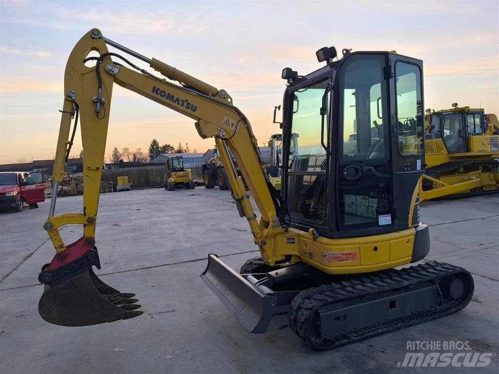 Komatsu PC 26 MR-5 Mini ekskavatörler, 7 tona dek