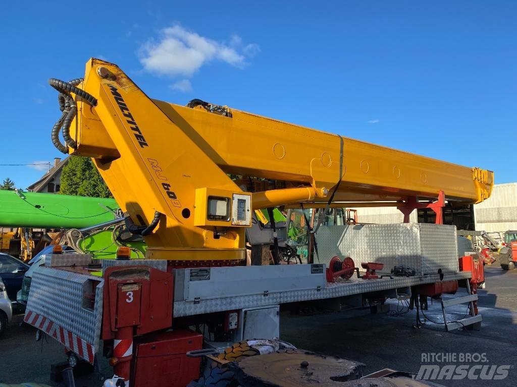 Multitel MJ 600 Araç üstü platformlar