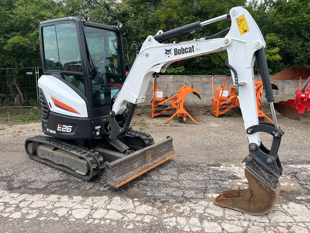 Bobcat E 26 Mini ekskavatörler, 7 tona dek