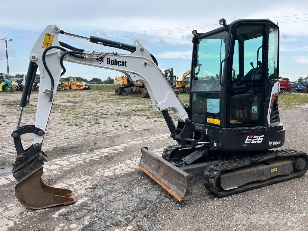 Bobcat E 26 Mini ekskavatörler, 7 tona dek